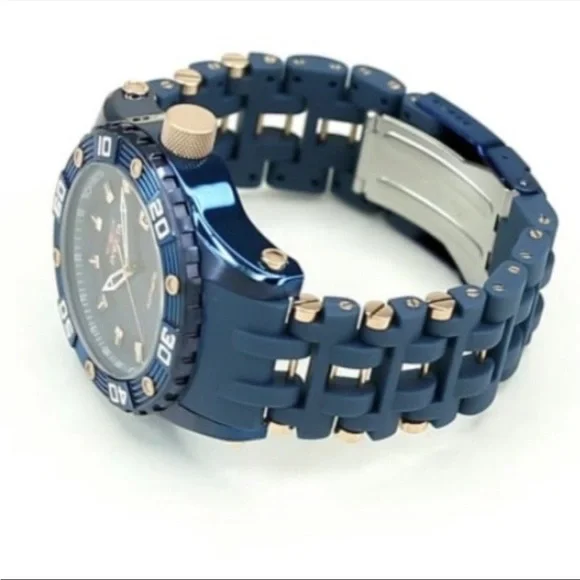 NWT invicta Sea Spider Automatic Men’s Watch 50mm rose gold Blue (31694) - Picture 8 of 9